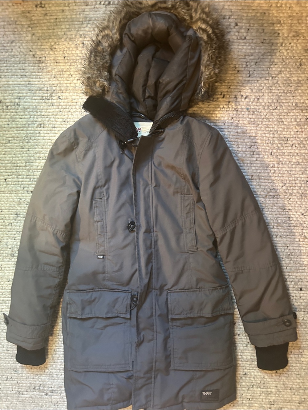 TNA Bancroft winter jacket grey Women’s medium